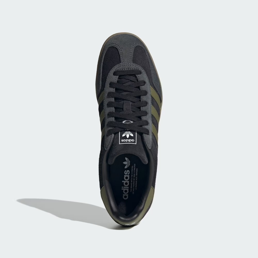 7M / 8W - [NEW]‎ Men's adidas Gazelle Indoor Shoes 'Black' JQ8399 - Picture 2 of 8